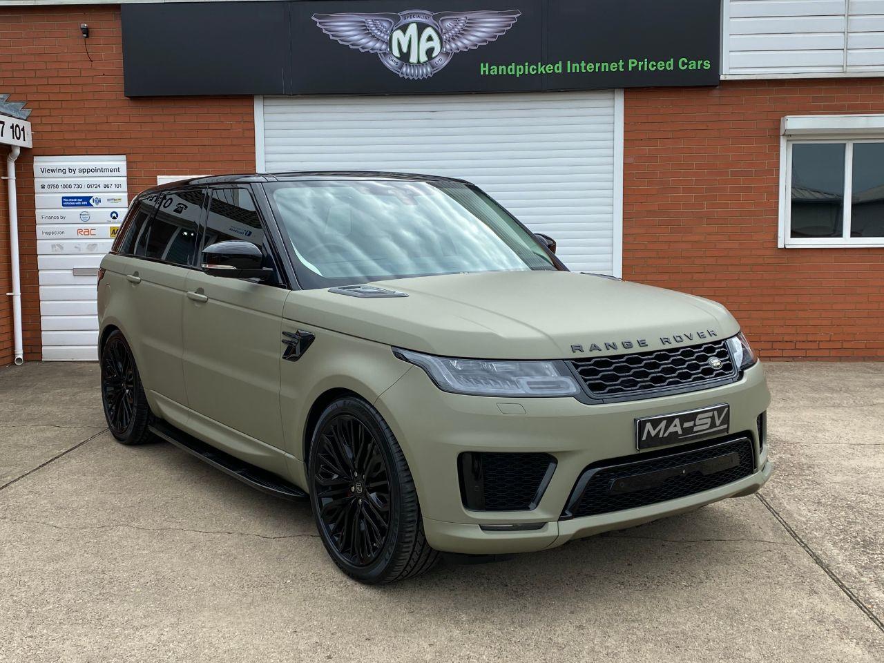 Land Rover Range Rover Sport 3.0 SDV6 HSE Dynamic 5dr Auto Estate Diesel Khaki Green Wrap