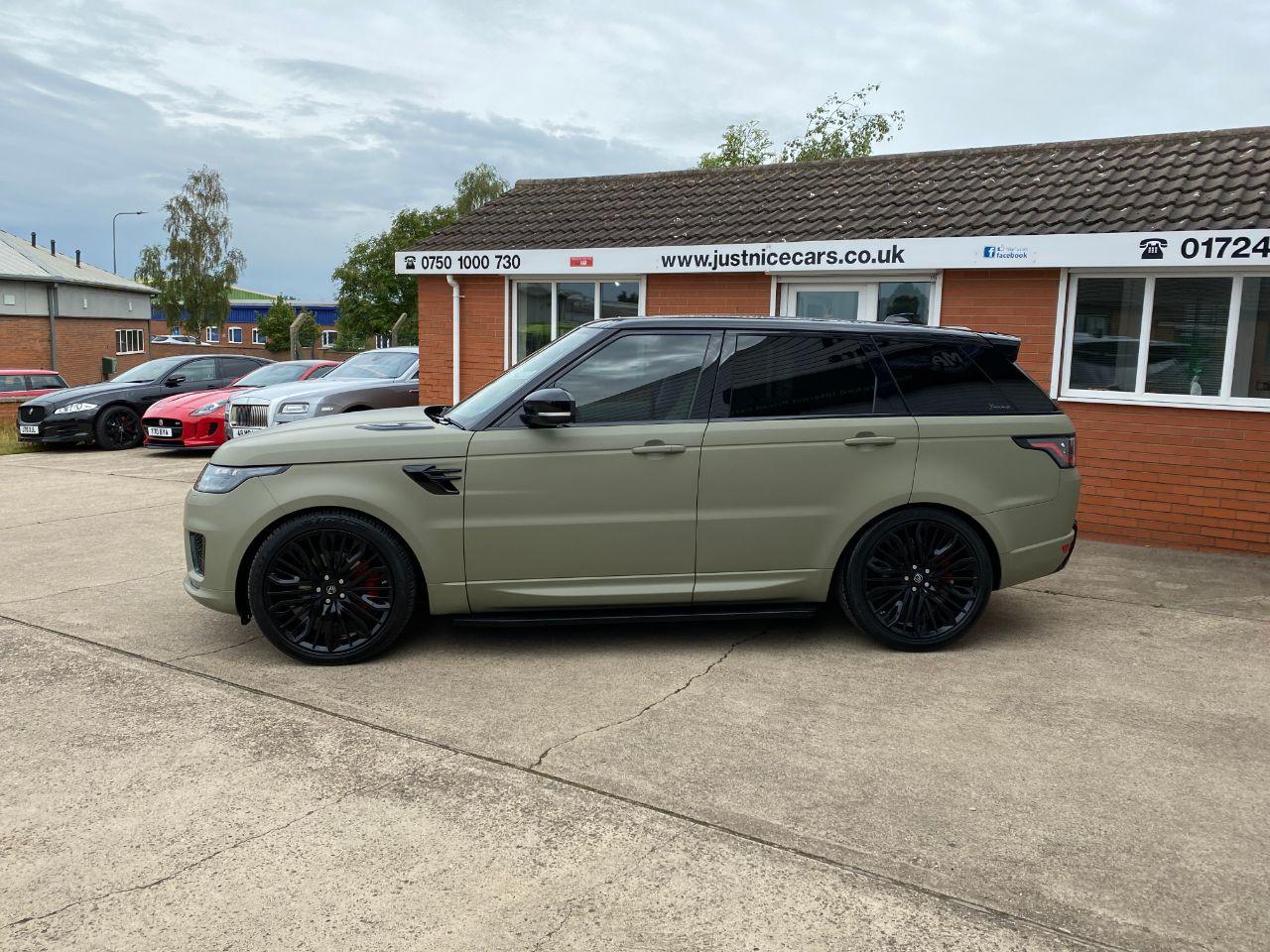 Land Rover Range Rover Sport 3.0 SDV6 HSE Dynamic 5dr Auto Estate Diesel Khaki Green Wrap
