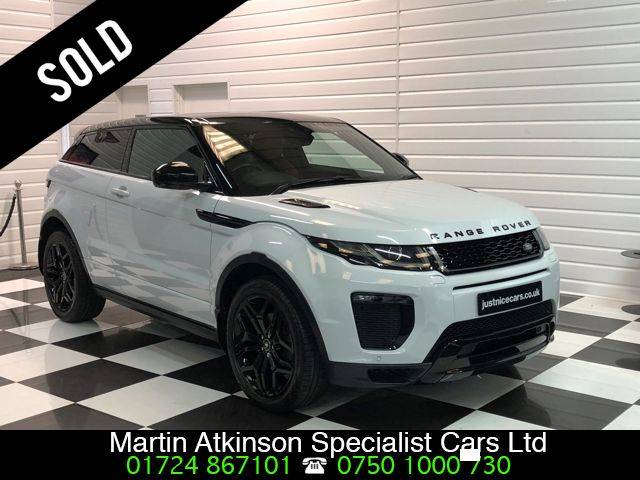 Land Rover Range Rover Evoque 2.0 TD4 HSE Dynamic 3dr Auto Coupe Diesel Yulong White