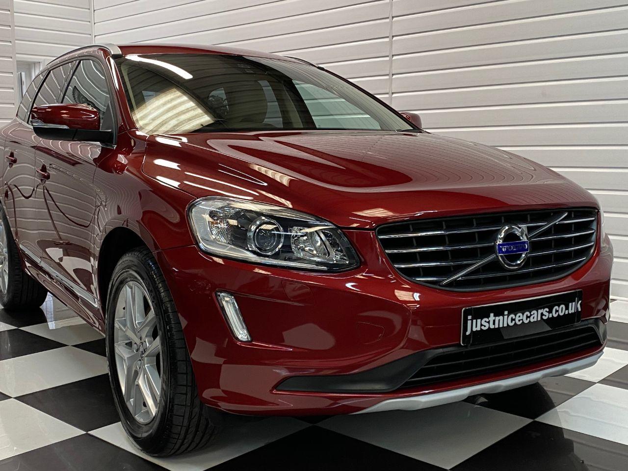 Volvo XC60 2.4 D4 SE Lux Nav 190BHP 5dr AWD Geartronic Automatic Estate Diesel Flamenco Red Metallic