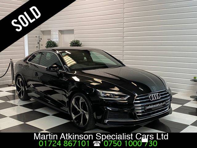 Audi A5 2.0 TDi Ultra S Line 2dr Coupe Diesel Black