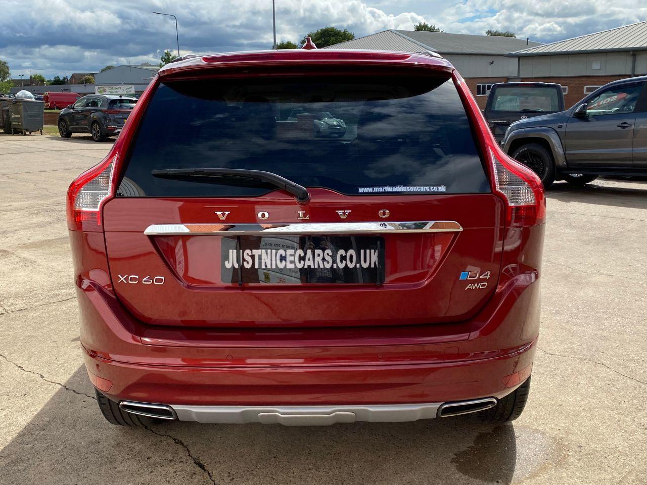 Volvo XC60 2.4 D4 SE Lux Nav 190BHP 5dr AWD Geartronic Automatic Estate Diesel Flamenco Red Metallic