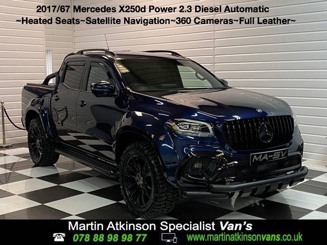 2017 Mercedes-Benz X Class 2.3 MA-SV WIDEBODY-X X250d 4Matic Power Double Cab Pickup Auto