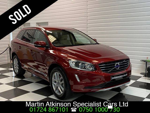 Volvo XC60 2.4 D4 SE Lux Nav 190BHP 5dr AWD Geartronic Automatic Estate Diesel Flamenco Red Metallic