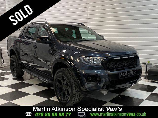 Ford Ranger Pick Up Double Cab MA-SV Black Edition Wildtrak 2.0 EcoBlue 213 Auto Pick Up Diesel Sea Grey