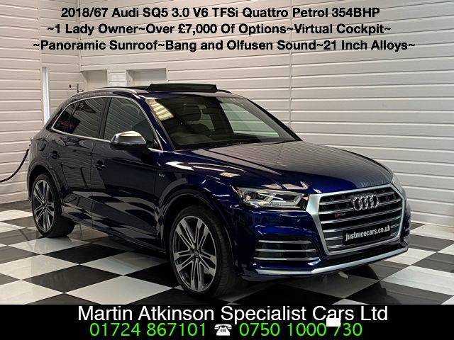 2018 Audi Q5 SQ5 3.0 V6 TFSi Quattro 5dr Tip Auto