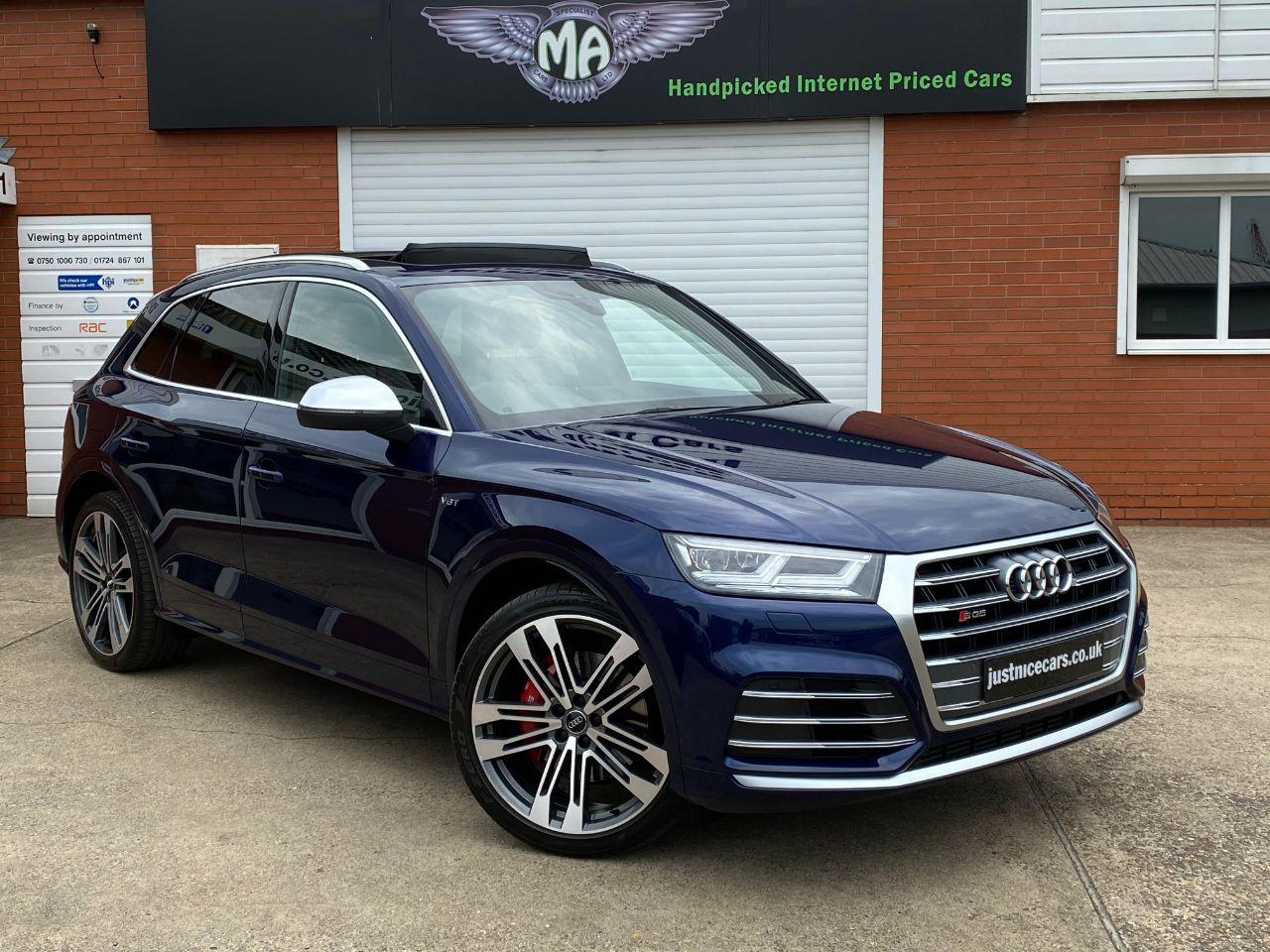 Audi Q5 SQ5 3.0 V6 TFSi Quattro 5dr Tip Auto Estate Petrol Navarra Blue Metallic