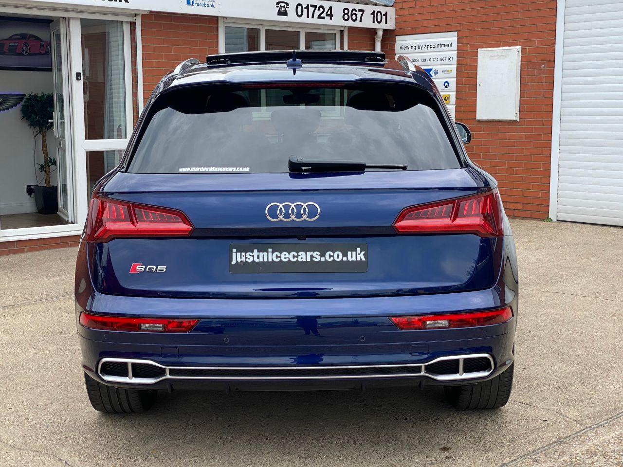 Audi Q5 SQ5 3.0 V6 TFSi Quattro 5dr Tip Auto Estate Petrol Navarra Blue Metallic