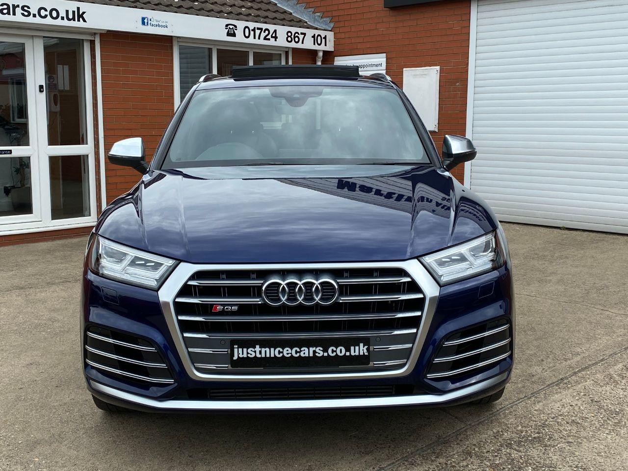 Audi Q5 SQ5 3.0 V6 TFSi Quattro 5dr Tip Auto Estate Petrol Navarra Blue Metallic