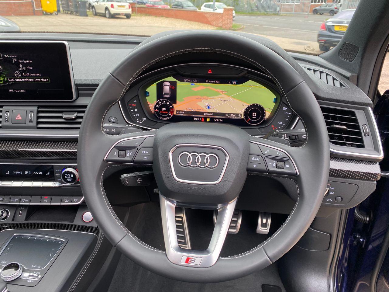 Audi Q5 SQ5 3.0 V6 TFSi Quattro 5dr Tip Auto Estate Petrol Navarra Blue Metallic