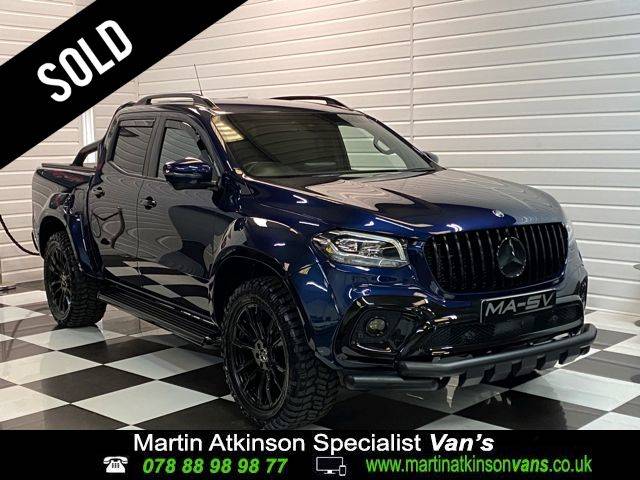 Mercedes-Benz X Class 2.3 MA-SV WIDEBODY-X X250d 4Matic Power Double Cab Pickup Auto Pick Up Diesel Blue