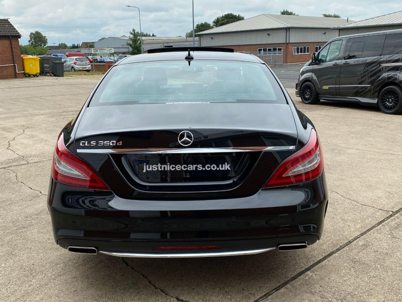 Mercedes-Benz CLS 3.0 CLS350d AMG Line Premium 4dr 9G-Tronic Coupe Diesel Obsidian Black