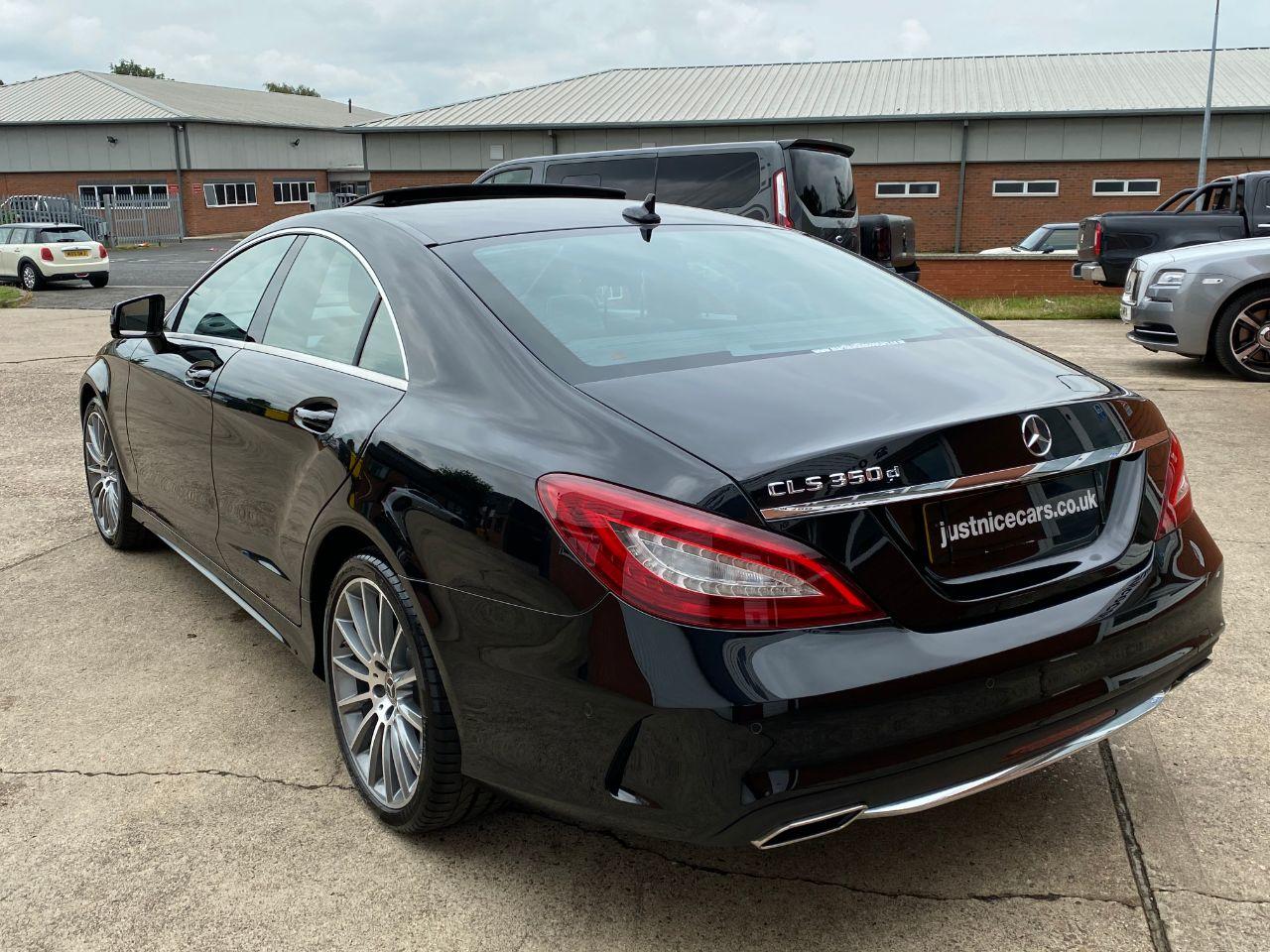 Mercedes-Benz CLS 3.0 CLS350d AMG Line Premium 4dr 9G-Tronic Coupe Diesel Obsidian Black