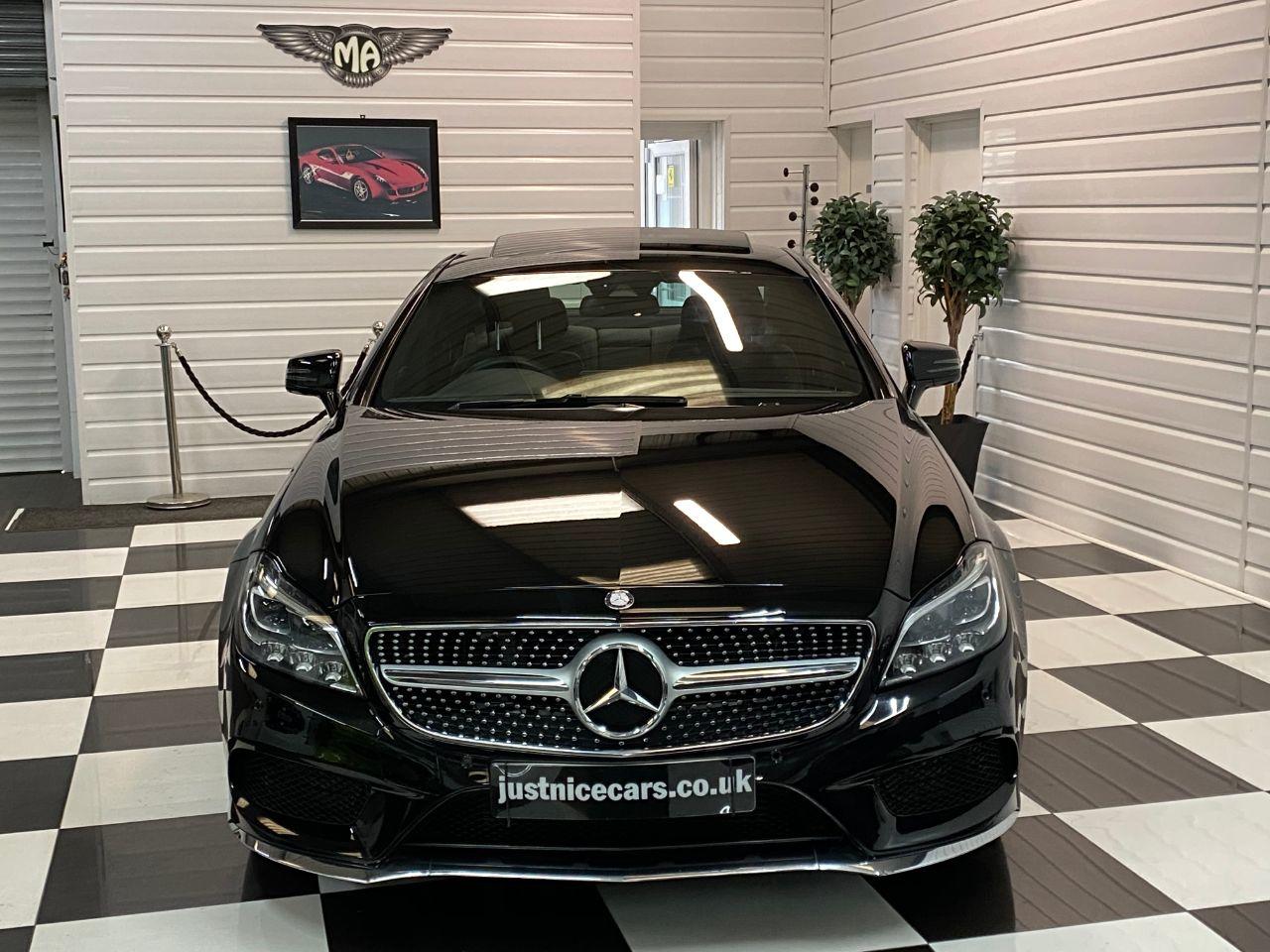 Mercedes-Benz CLS 3.0 CLS350d AMG Line Premium 4dr 9G-Tronic Coupe Diesel Obsidian Black