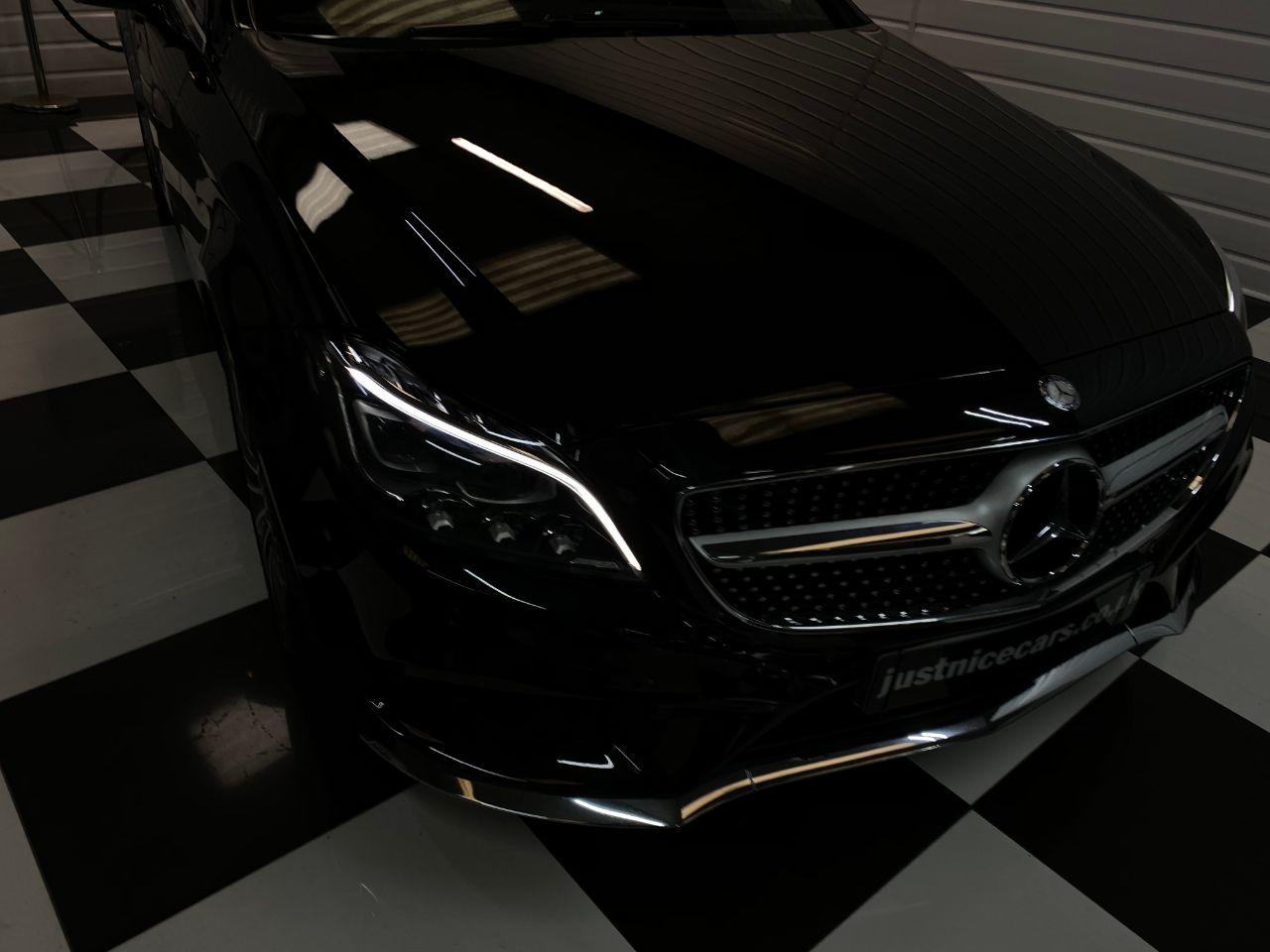 Mercedes-Benz CLS 3.0 CLS350d AMG Line Premium 4dr 9G-Tronic Coupe Diesel Obsidian Black