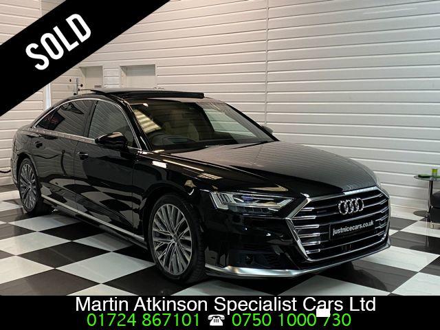 Audi A8 L 50 3.0 V6 TDi Quattro S Line 4dr Automatic Saloon Diesel Mythos Black Metallic