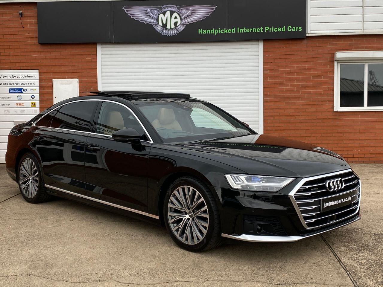 Audi A8 L 50 3.0 V6 TDi Quattro S Line 4dr Automatic Saloon Diesel Mythos Black Metallic