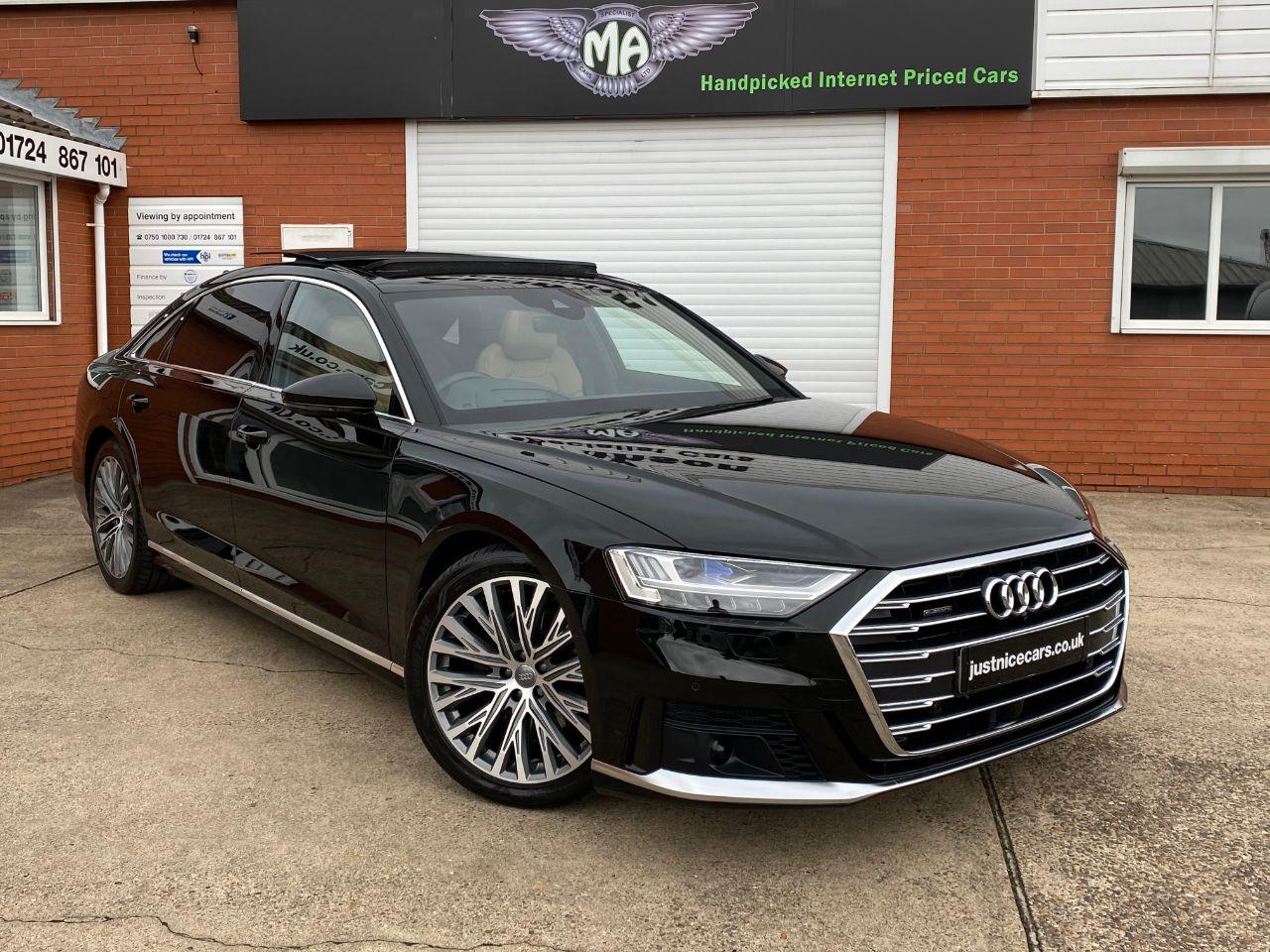 Audi A8 L 50 3.0 V6 TDi Quattro S Line 4dr Automatic Saloon Diesel Mythos Black Metallic