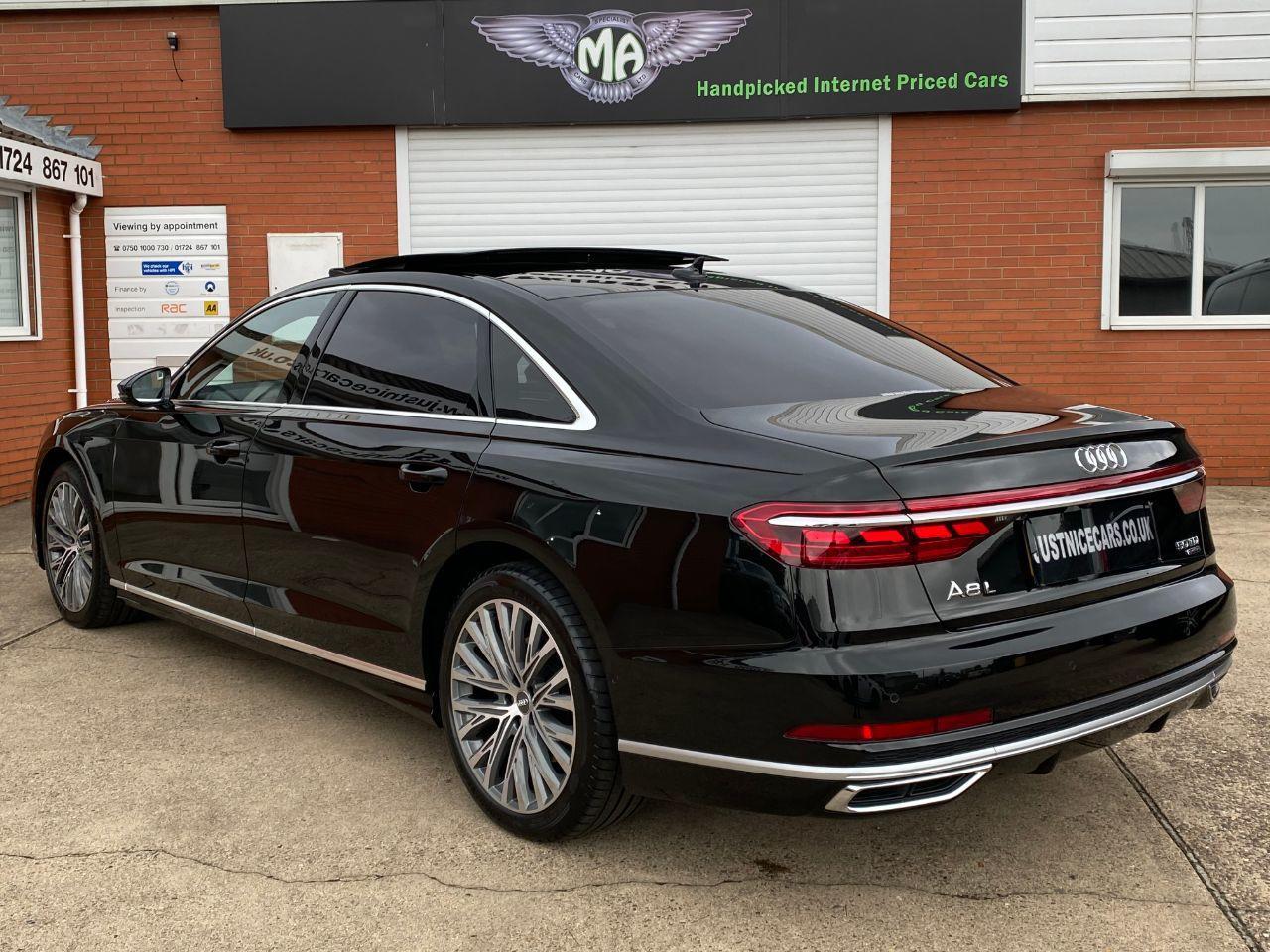 Audi A8 L 50 3.0 V6 TDi Quattro S Line 4dr Automatic Saloon Diesel Mythos Black Metallic