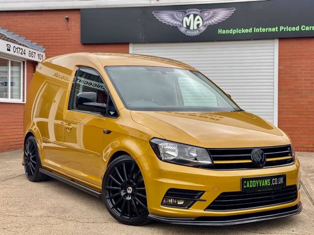 2017 Volkswagen Caddy 2.0 TDI 175BHP DSG Auto 6 Speed Highline Van DSG