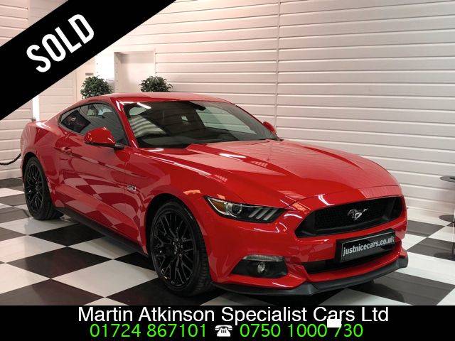 Ford Mustang 5.0 V8 GT Manual 416BHP Coupe Petrol Race Red