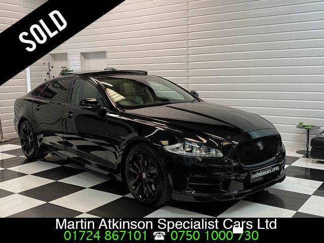 Jaguar Xj XJL 3.0d V6 Portfolio 4dr Auto LWB Saloon Diesel Black