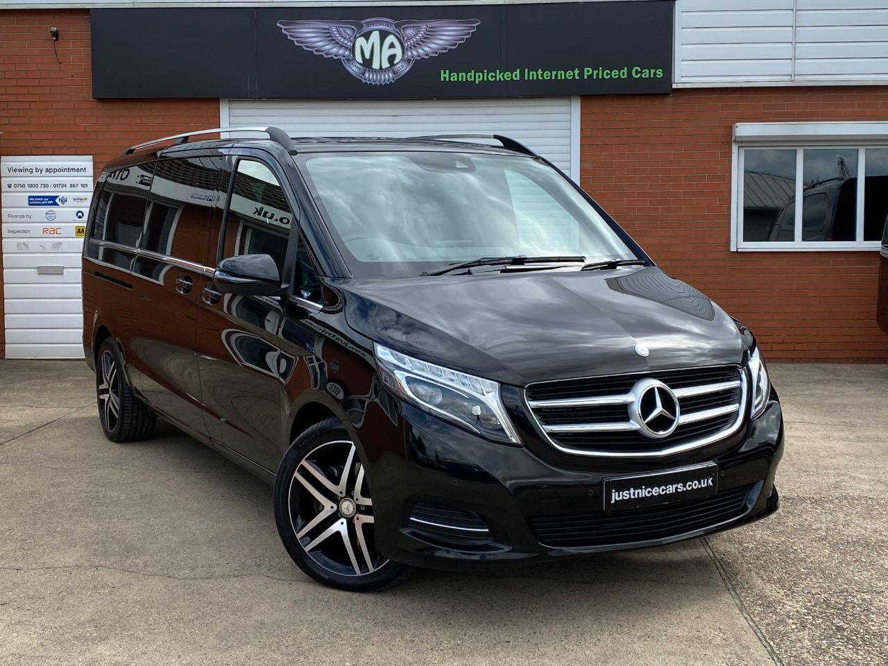 Mercedes-Benz V Class V220 Sport 2.2 CDi BlueTec Sport XLWB Extra Long Crew Van Diesel Obsidian Black Metallic