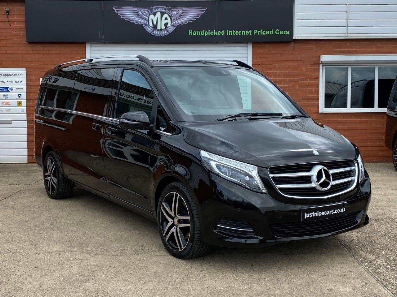 Mercedes-Benz V Class V220 Sport 2.2 CDi BlueTec Sport XLWB Extra Long Crew Van Diesel Obsidian Black Metallic