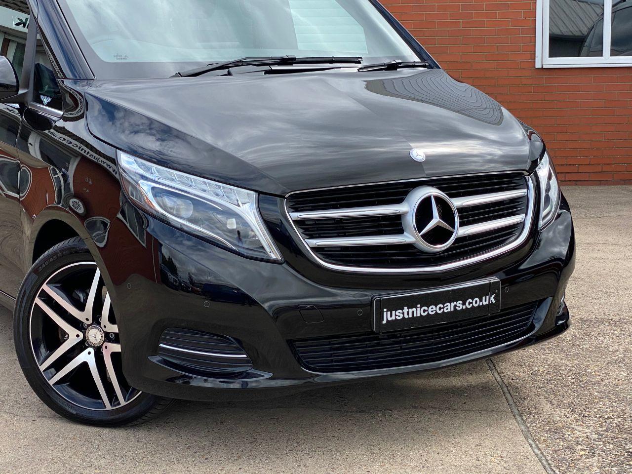 Mercedes-Benz V Class V220 Sport 2.2 CDi BlueTec Sport XLWB Extra Long Crew Van Diesel Obsidian Black Metallic