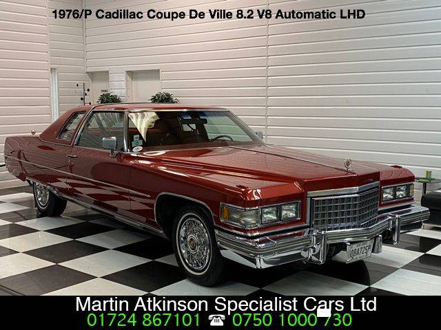 1976 Cadillac De Ville Coupe 8.2 V8 Automatic