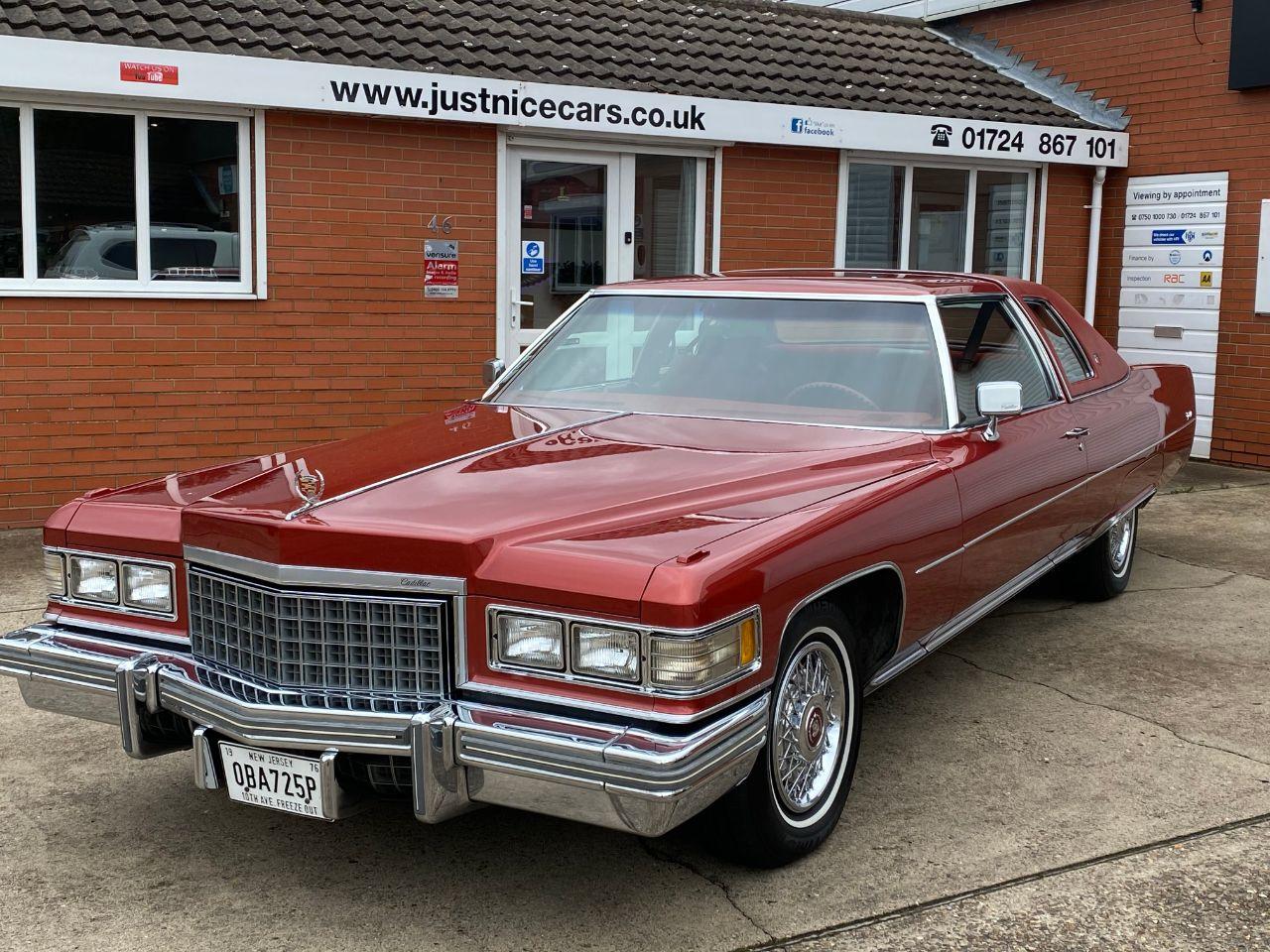 Cadillac De Ville Coupe 8.2 V8 Automatic Coupe Petrol Red
