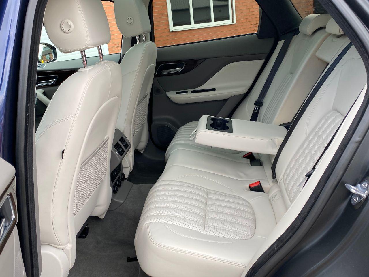 Jaguar F-pace 2.0i Portfolio 5dr AWD Automatic 300BHP Estate Petrol Loire Blue Metallic