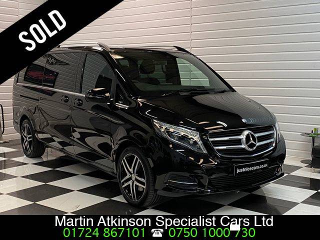 Mercedes-Benz V Class V220 Sport 2.2 CDi BlueTec Sport XLWB Extra Long Crew Van Diesel Obsidian Black Metallic