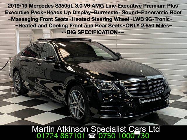 2019 Mercedes-Benz S Class 2.9 S350d L AMG Line Executive Premium Plus 4dr 9G-Tronic