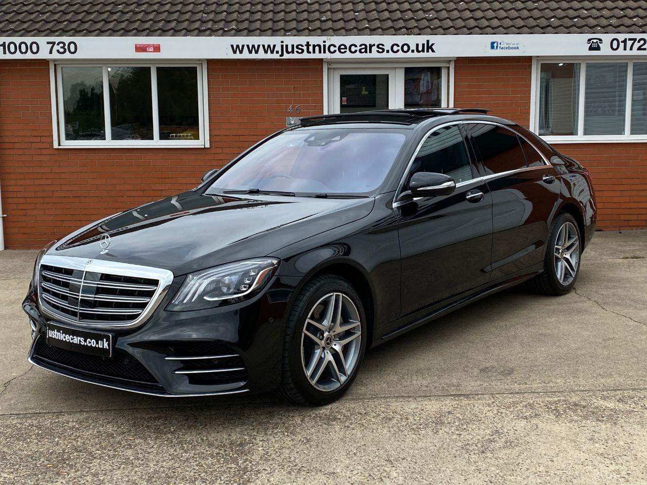 Mercedes-Benz S Class 2.9 S350d L AMG Line Executive Premium Plus 4dr 9G-Tronic Saloon Diesel Obsidian Black Metallic