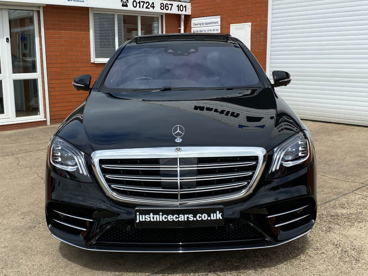 Mercedes-Benz S Class 2.9 S350d L AMG Line Executive Premium Plus 4dr 9G-Tronic Saloon Diesel Obsidian Black Metallic