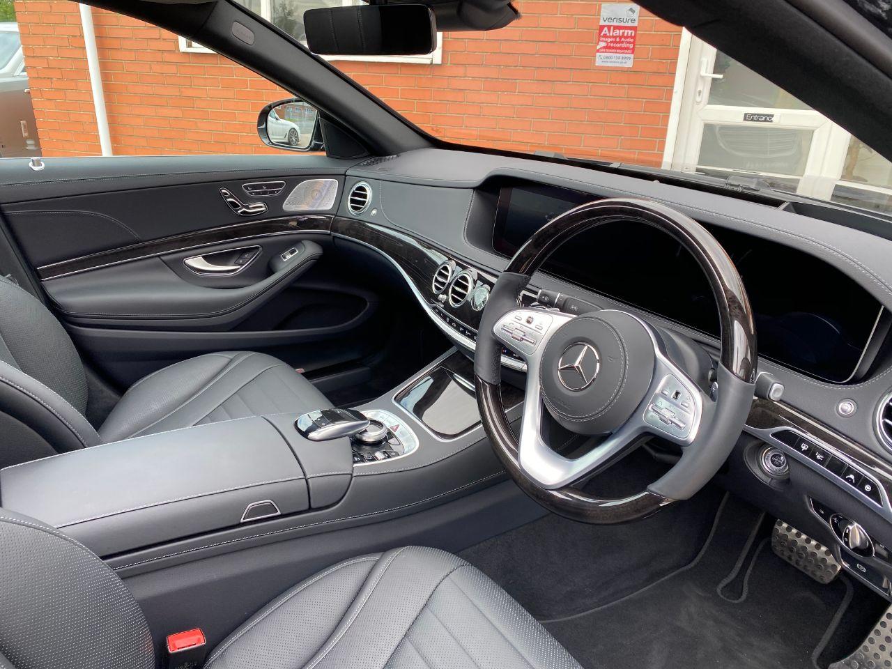 Mercedes-Benz S Class 2.9 S350d L AMG Line Executive Premium Plus 4dr 9G-Tronic Saloon Diesel Obsidian Black Metallic
