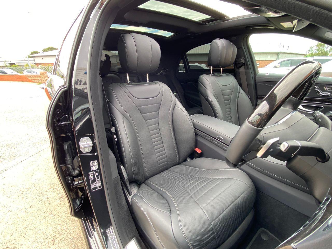 Mercedes-Benz S Class 2.9 S350d L AMG Line Executive Premium Plus 4dr 9G-Tronic Saloon Diesel Obsidian Black Metallic