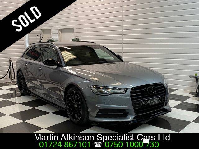 Audi A6 2.0 TDI Ultra Black Edition 5dr S Tronic Estate Diesel Tornado Grey