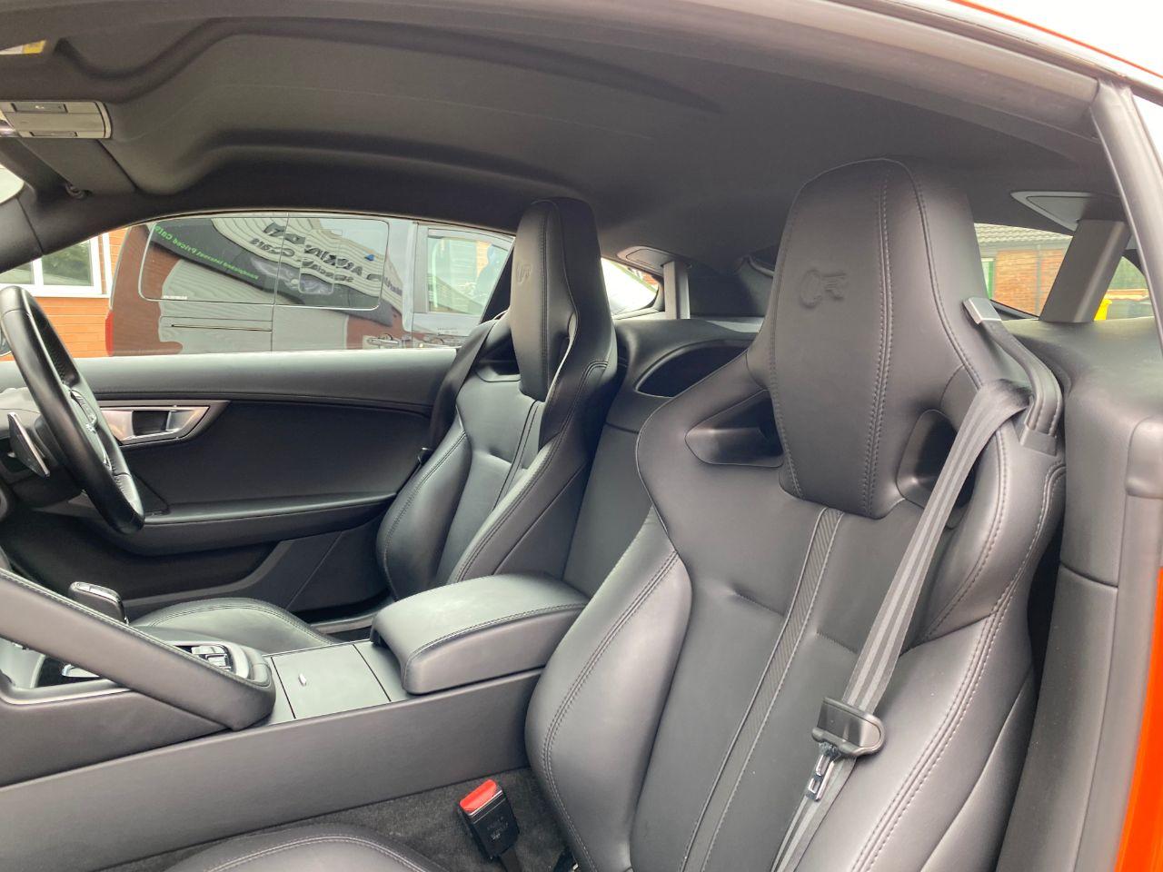 Jaguar F-type 5.0 V8 Supercharged V8 R 2dr Auto AWD Coupe Petrol Firesand Orange