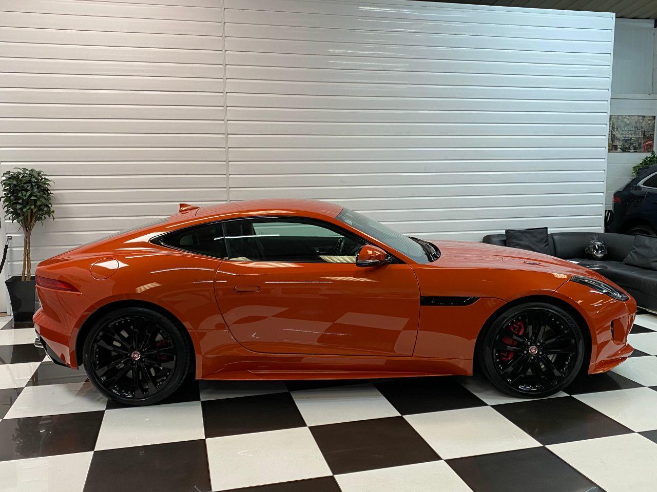 Jaguar F-type 5.0 V8 Supercharged V8 R 2dr Auto AWD Coupe Petrol Firesand Orange