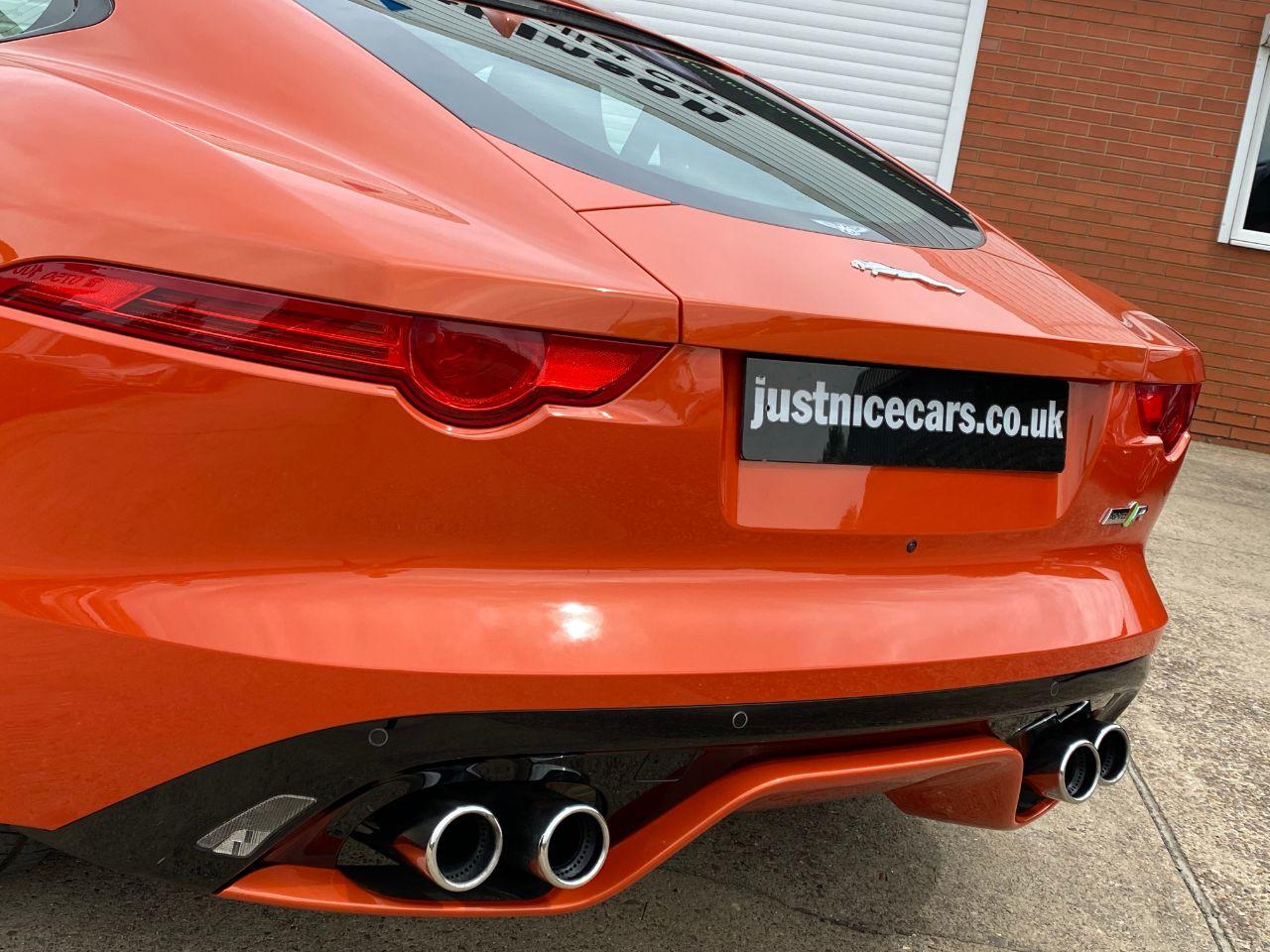 Jaguar F-type 5.0 V8 Supercharged V8 R 2dr Auto AWD Coupe Petrol Firesand Orange