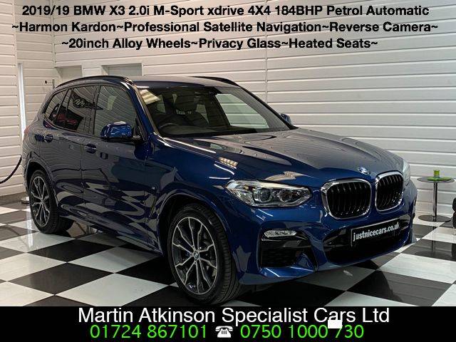 2019 BMW X3 2.0 xDrive20i M Sport 5dr Petrol Automatic