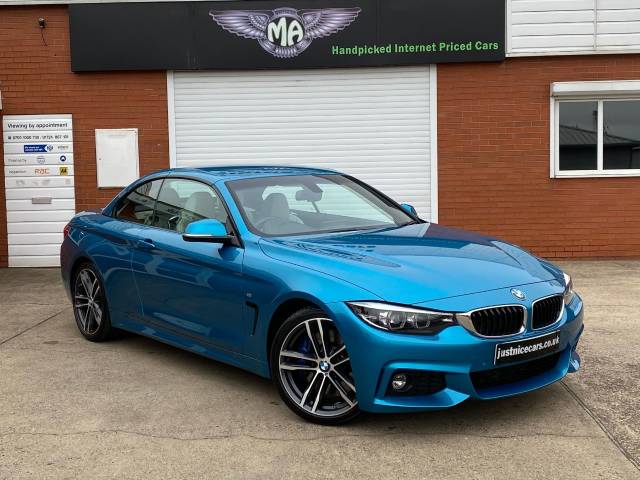 2018 BMW 4 Series 3.0 430d M Sport 2dr Auto Professional Media