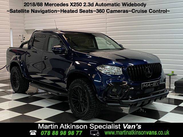 2018 Mercedes-Benz X Class 2.3 250d 4Matic Progressive Double Cab Pickup Auto