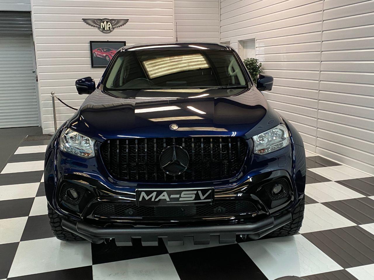 Mercedes-benz X Class 2.3 250d 4Matic Progressive Double Cab Pickup Auto Pick Up Diesel Cavansite Blue Metallic