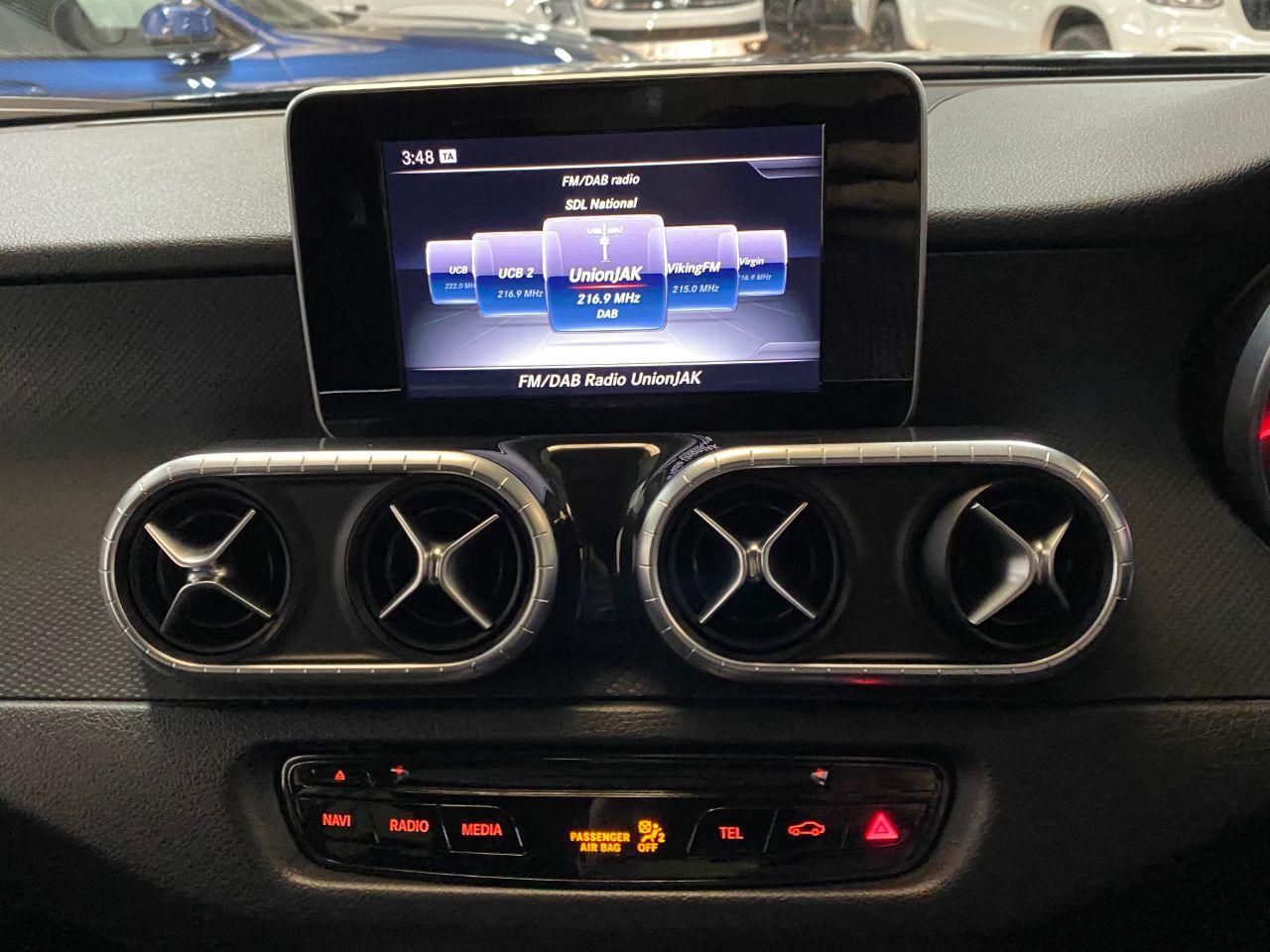 Mercedes-benz X Class 2.3 250d 4Matic Progressive Double Cab Pickup Auto Pick Up Diesel Cavansite Blue Metallic