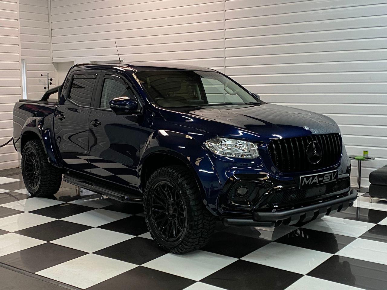 Mercedes-benz X Class 2.3 250d 4Matic Progressive Double Cab Pickup Auto Pick Up Diesel Cavansite Blue Metallic