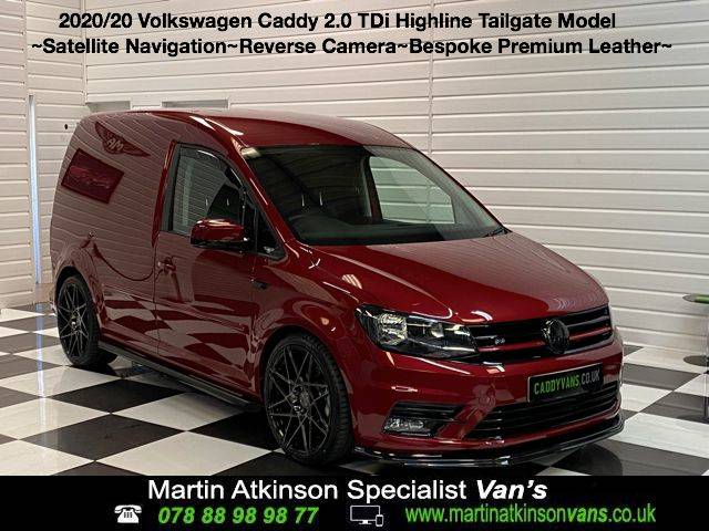 2020 Volkswagen Caddy 2.0 TDI R Styling Pack Highline Tailgate Nav Van 102ps