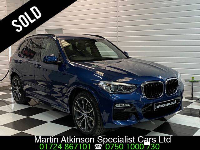 BMW X3 2.0 xDrive20i M Sport 5dr Petrol Automatic Estate Petrol Phytonic Blue